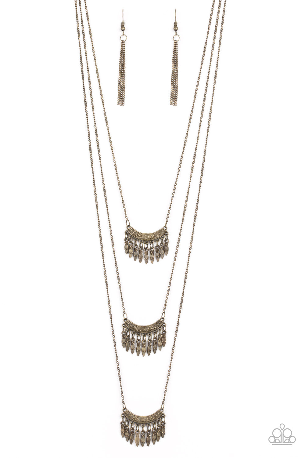 Paparazzi Seasonal Charm - Brass Necklace - A Finishing Touch Jewelry