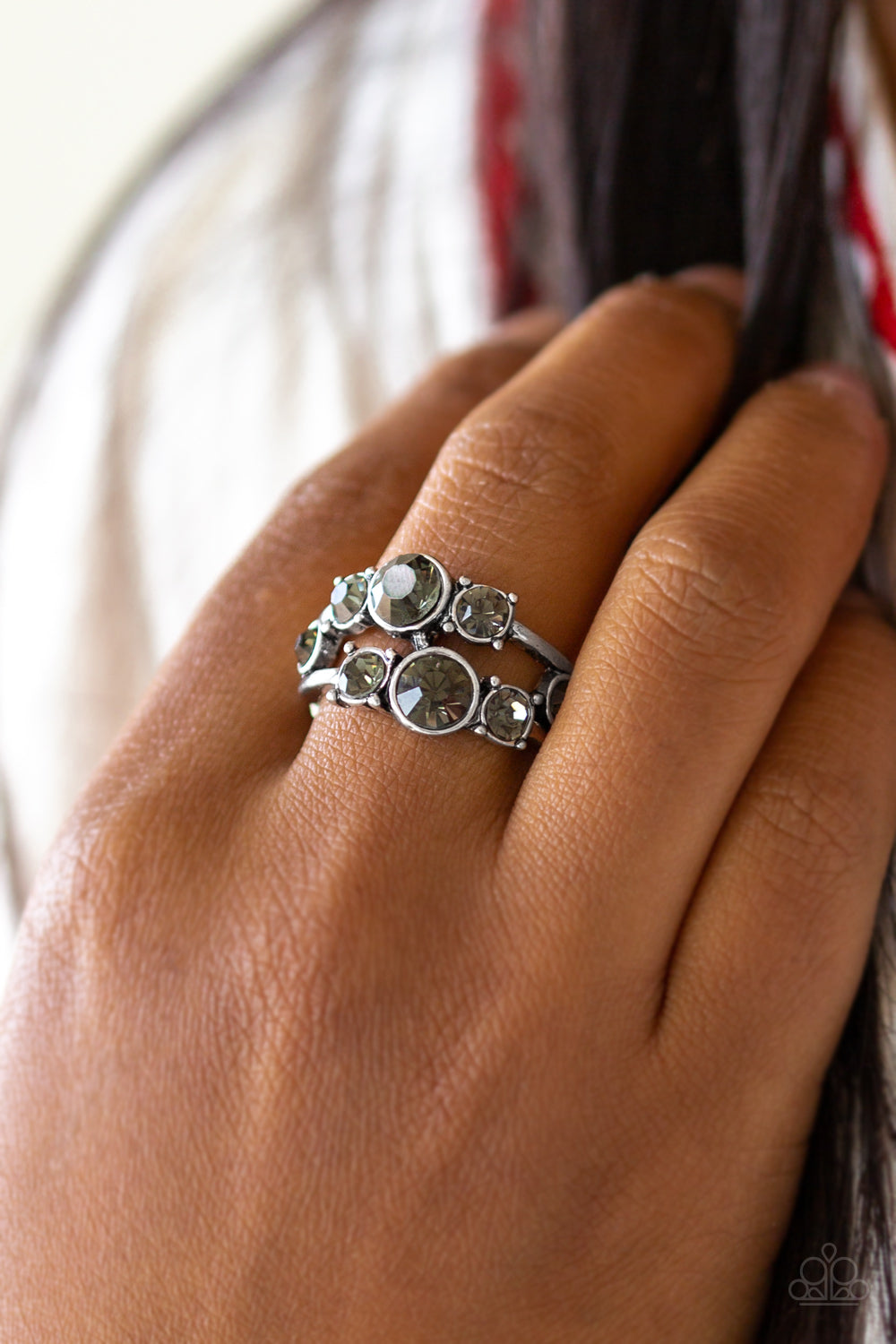 Paparazzi Interstellar Fashion - Silver Ring - A Finishing Touch Jewelry