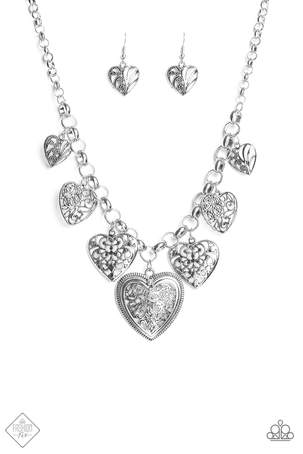 Paparazzi Love Lockets  - Silver - A Finishing Touch 