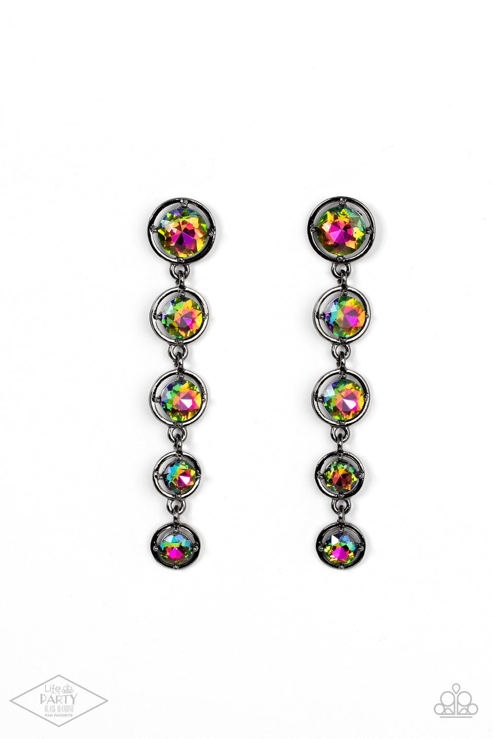 Paparazzi Drippin In Starlight - Multi Earrings - A Finishing Touch Jewelry