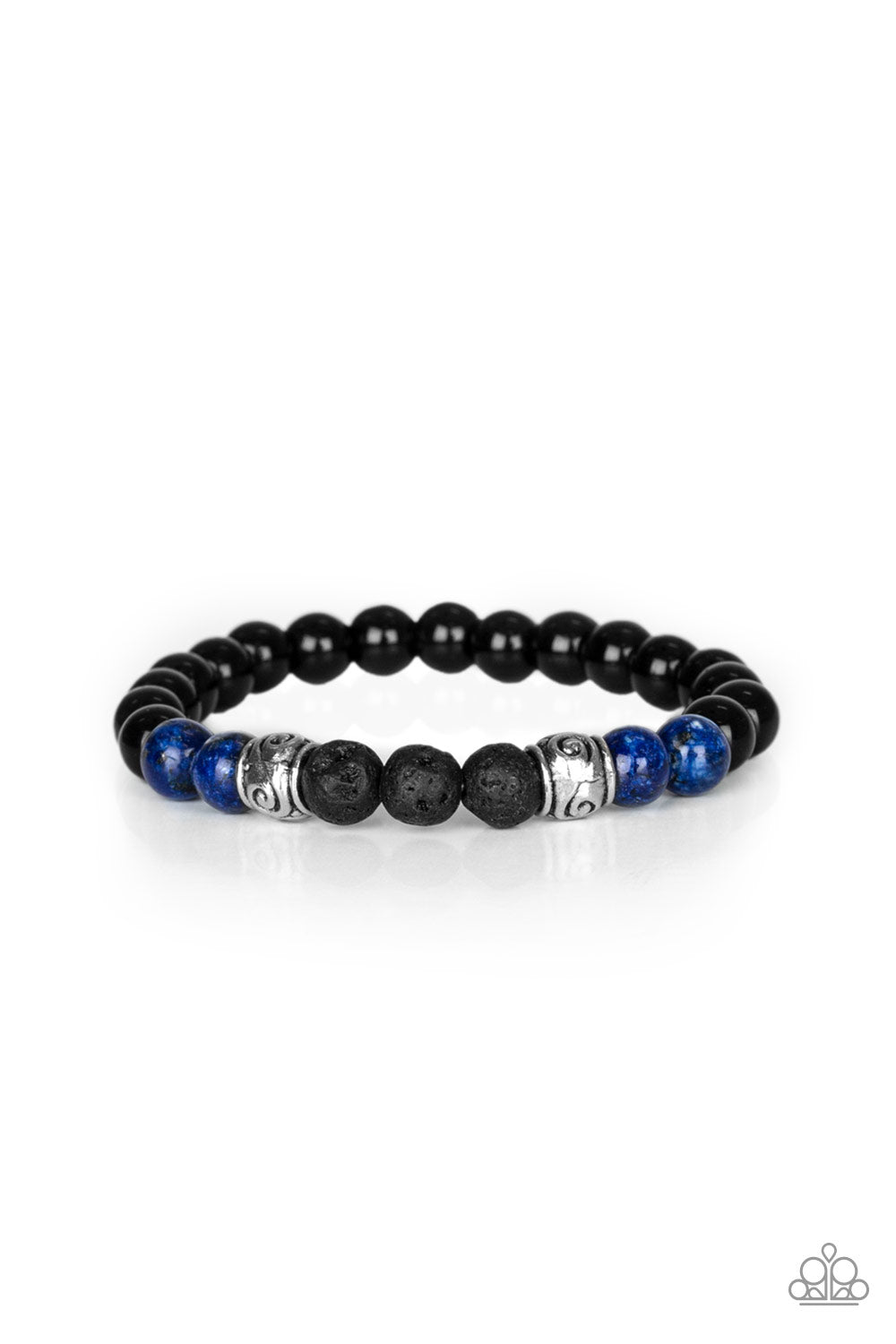 Paparazzi Proverb - Blue Bracelet - A Finishing Touch Jewelry