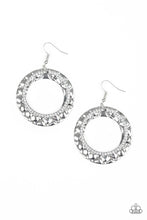Paparazzi Cinematic Shimmer - White Earrings- Paparazzi Accessories Jewelry