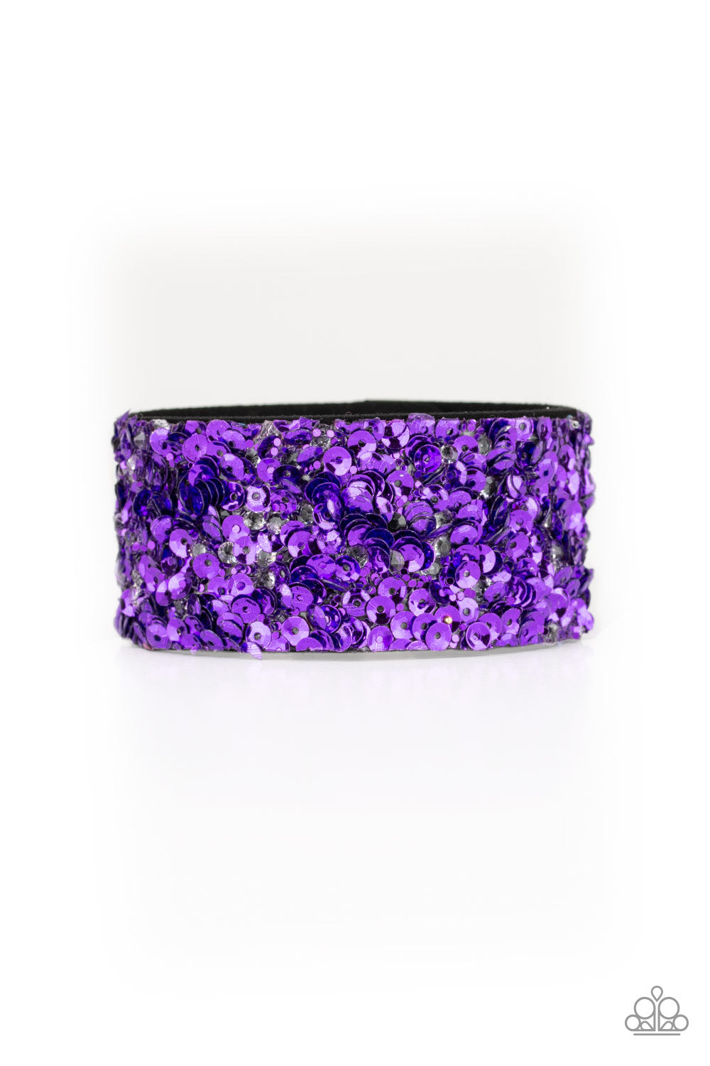 Paparazzi Starry Sequins - Purple - A Finishing Touch 