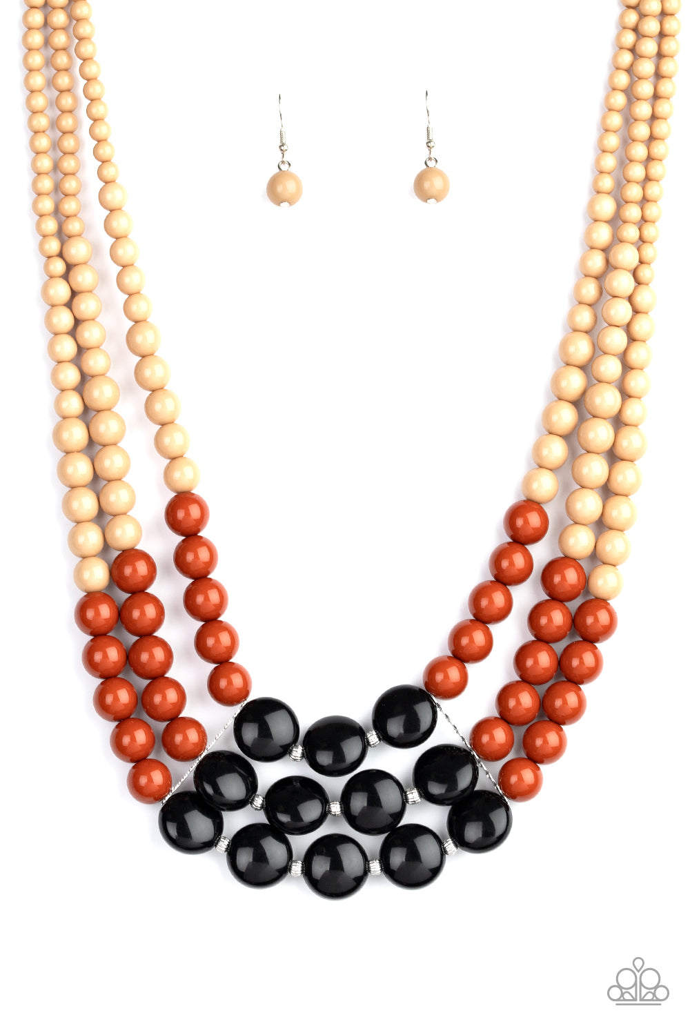 Paparazzi Beach Bauble - Multi Necklace - A Finishing Touch 