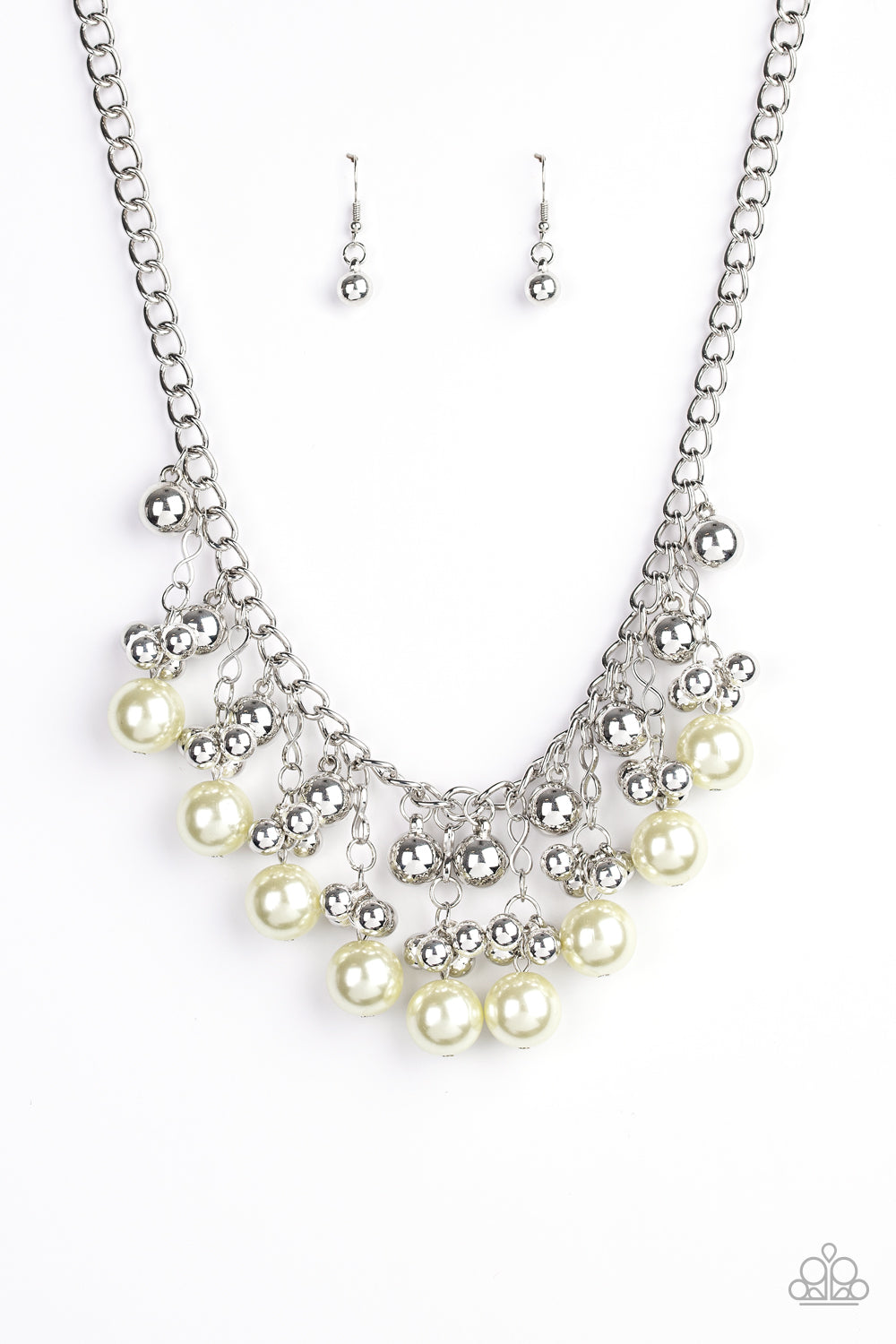 Paparazzi Pearl Appraisal - Yellow Necklace - A Finishing Touch 