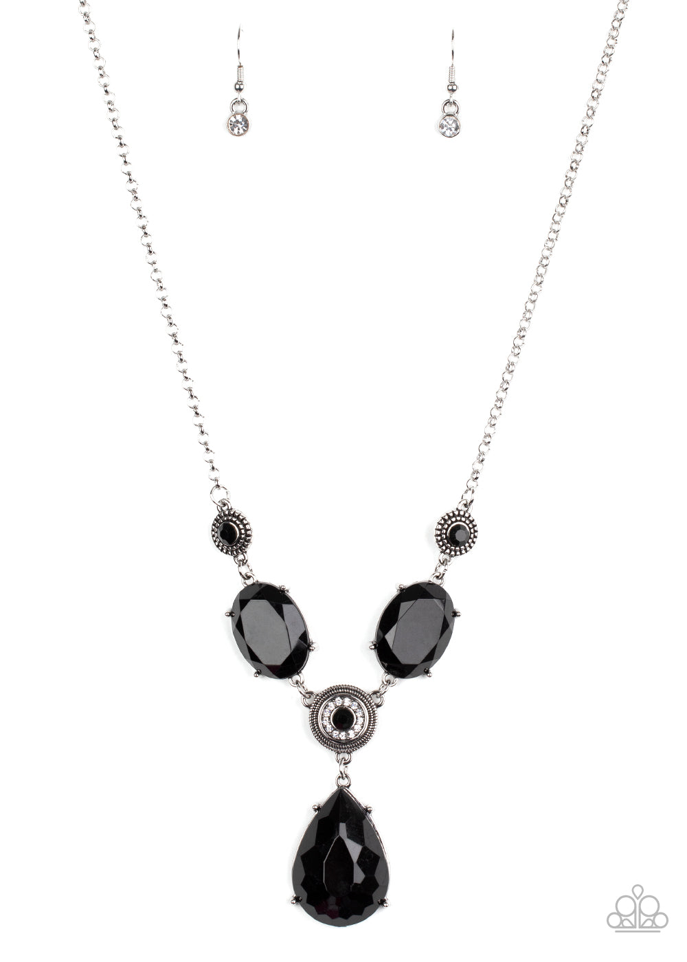 Paparazzi Heirloom Hideaway - Black Necklace - A Finishing Touch 