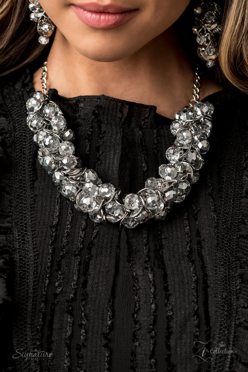 Paparazzi The Haydee - 2020 Zi Collection Silver Necklace - A Finishing Touch 