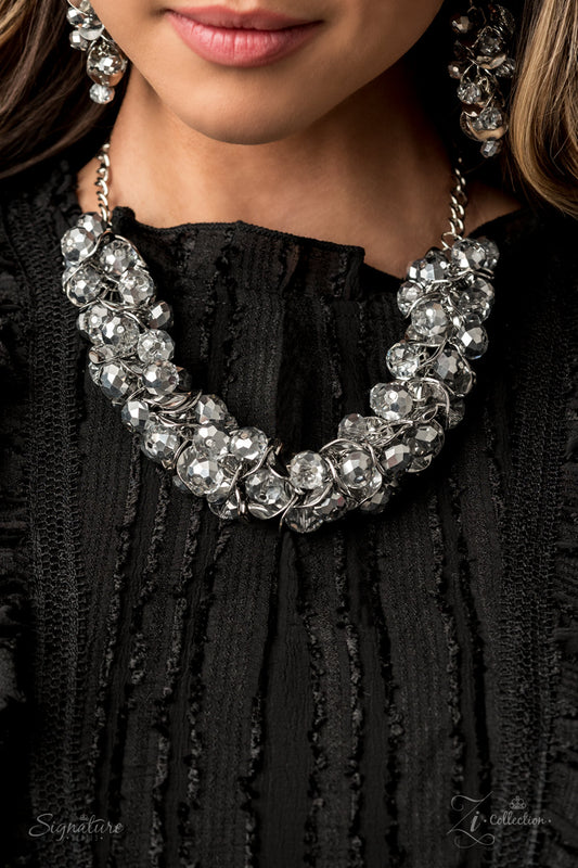 Paparazzi The Haydee - 2020 Zi Collection Silver Necklace - A Finishing Touch