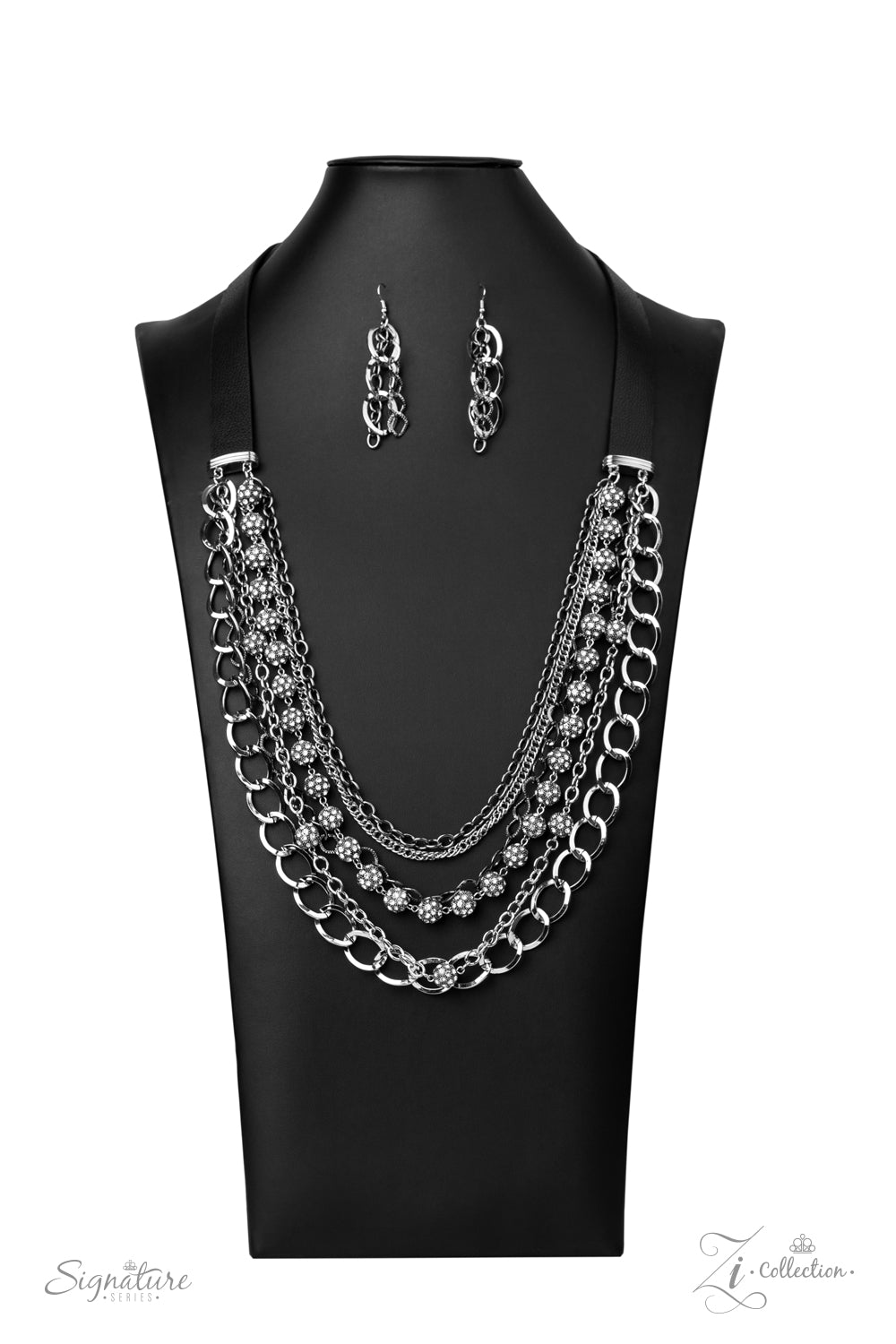 Paparazzi The Arlingto - 2020 Zi Collection Silver Necklace - A Finishing Touch 