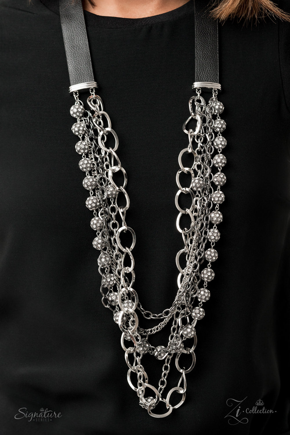 Paparazzi The Arlingto - 2020 Zi Collection Silver Necklace - A Finishing Touch 