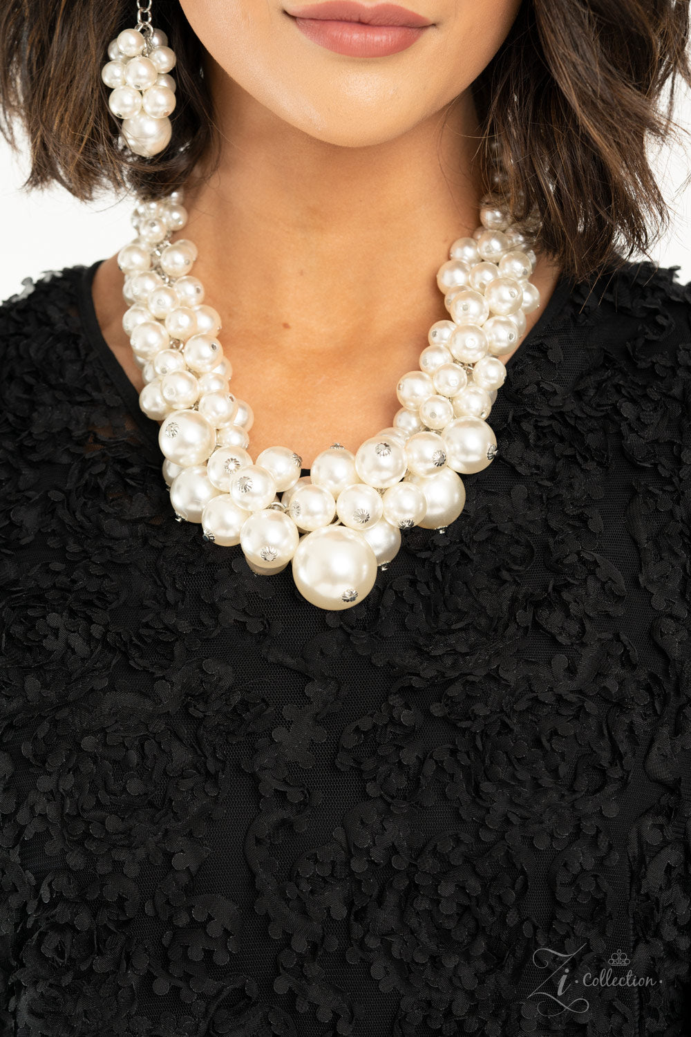Paparazzi Regal 2020 Zi Collection White Pearl Necklace - A Finishing Touch 
