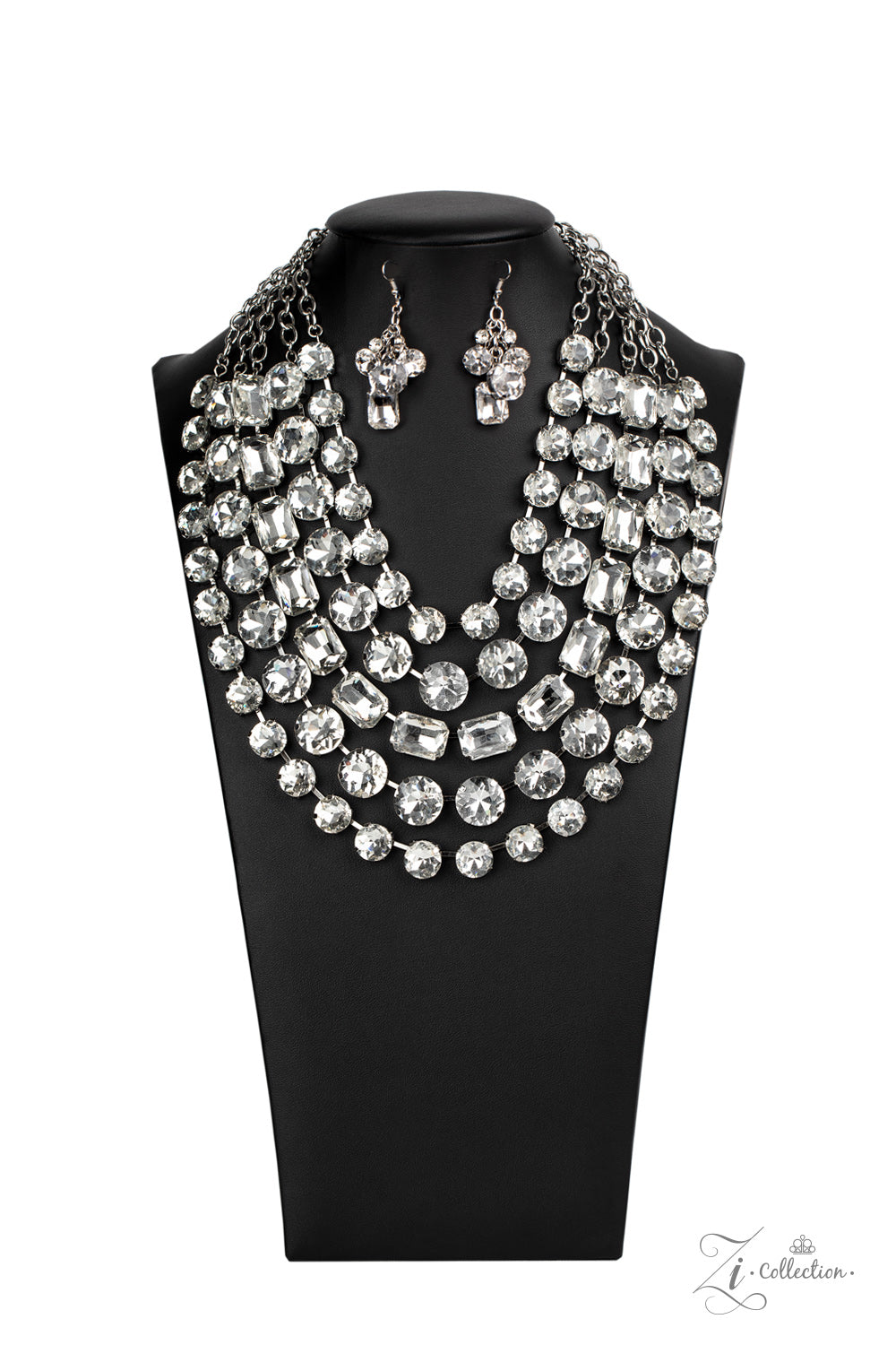 Paparazzi Irresistible 2020 Zi Collection White Necklace - A Finishing Touch 