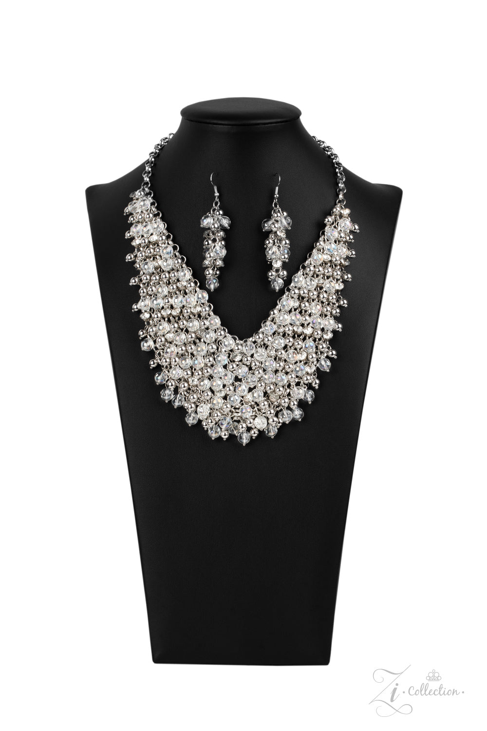 Paparazzi Sociable 2020 Zi Collection White Necklace - A Finishing Touch 