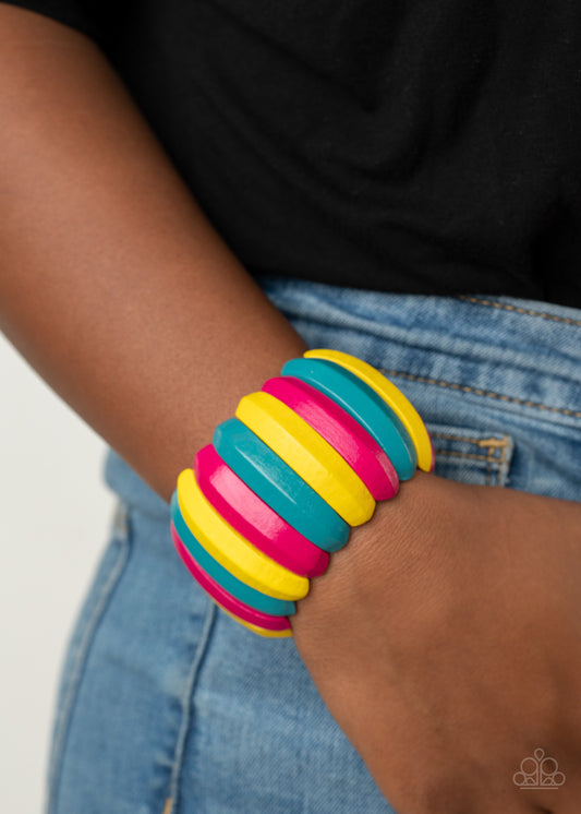 Paparazzi Colorfully Congo - Multi Bracelet - A Finishing Touch Jewelry