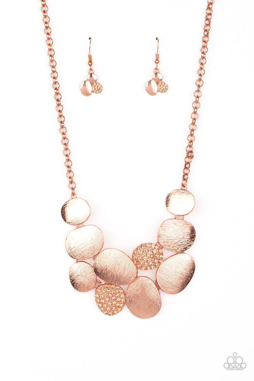 Paparazzi A Hard LUXE Story - Copper Necklace - A Finishing Touch Jewelry