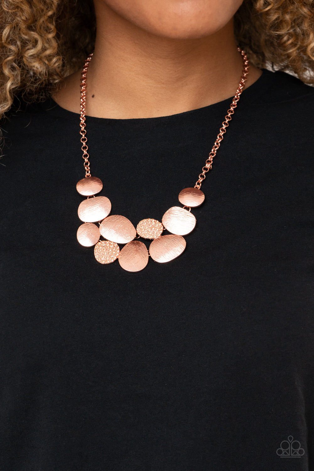 Paparazzi A Hard LUXE Story - Copper Necklace - A Finishing Touch Jewelry