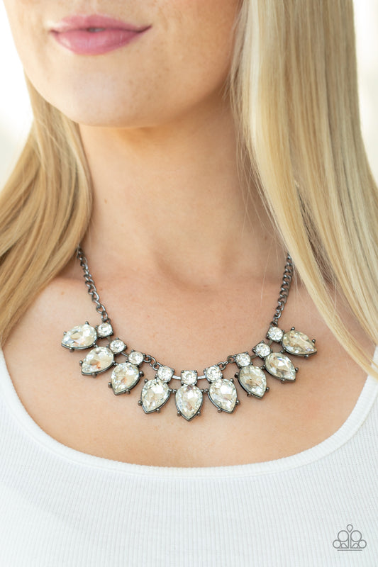 Paparazzi Extra Enticing - Black Necklace - A Finishing Touch Jewelry