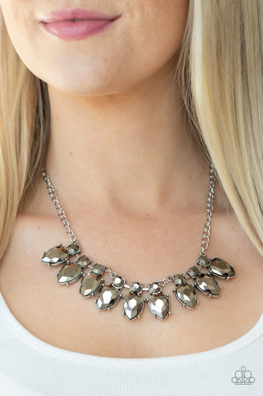 Paparazzi Extra Enticing - Silver Necklace - A Finishing Touch Jewelry
