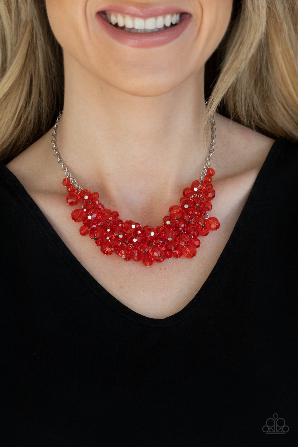 Paparazzi Let The Festivities Begin - Red Necklace - A Finishing Touch Jewelry
