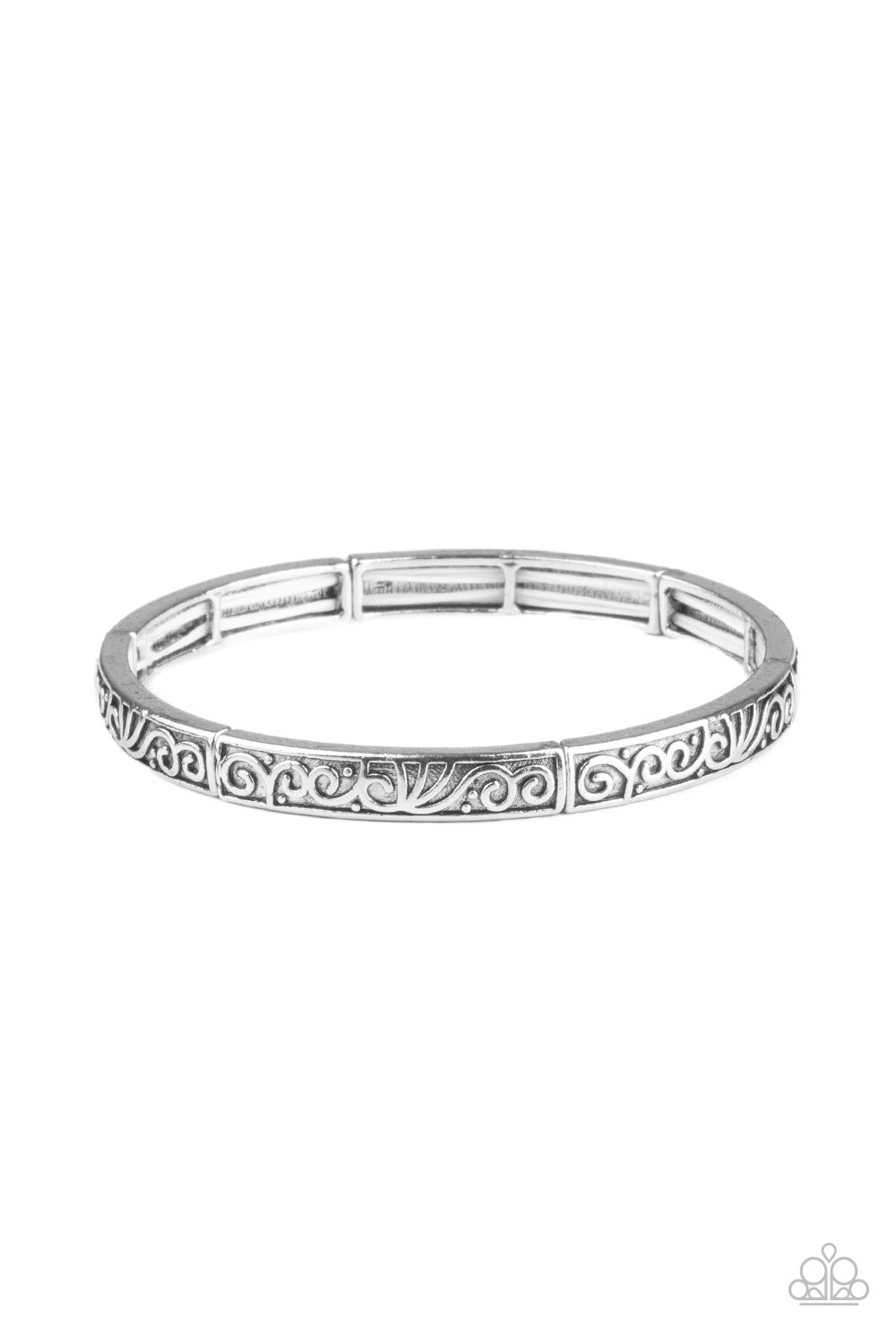 Paparazzi Precisely Petite - Silver Bracelet - A Finishing Touch Jewelry