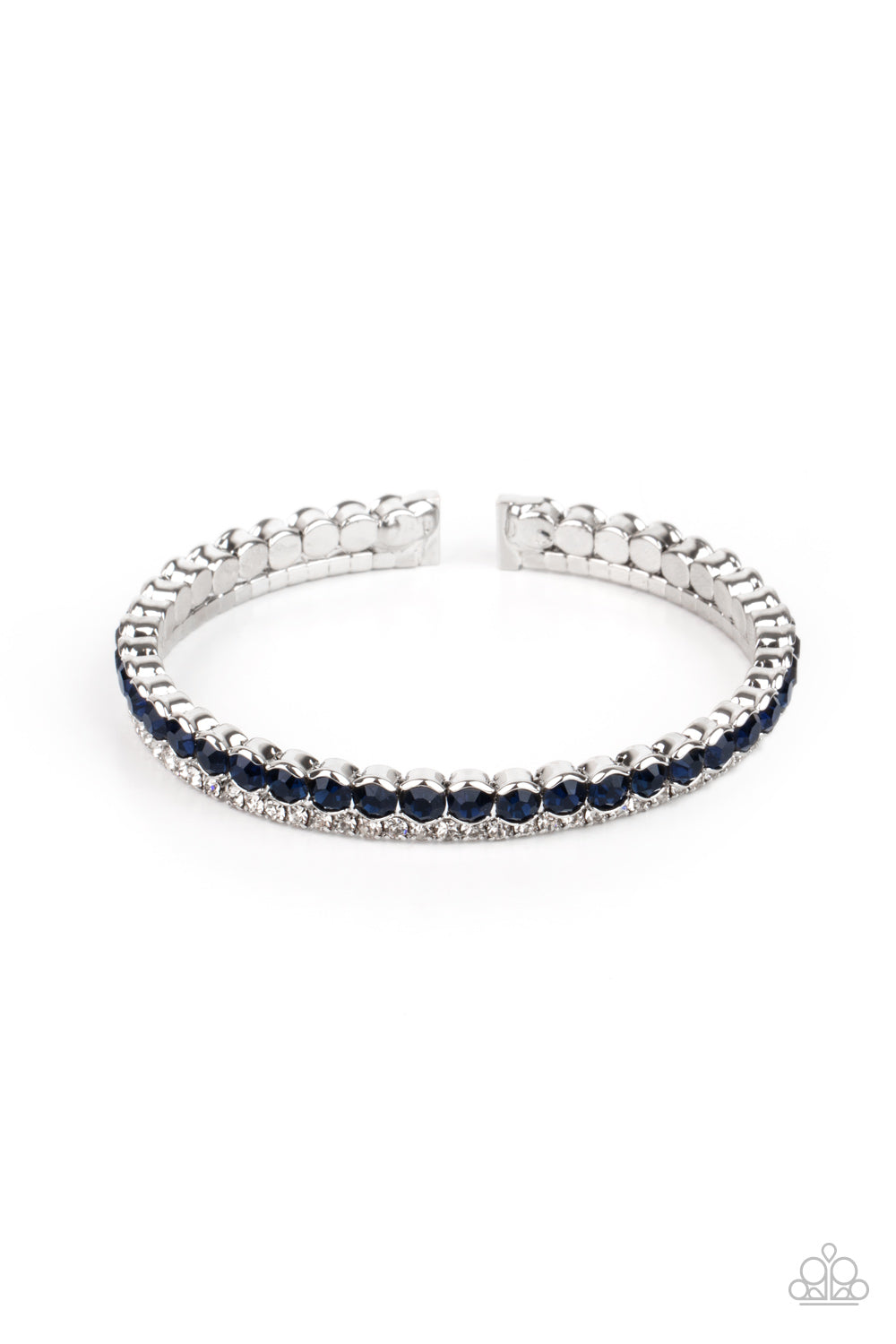 Paparazzi Fairytale Sparkle - Blue Bracelet - A Finishing Touch Jewelry