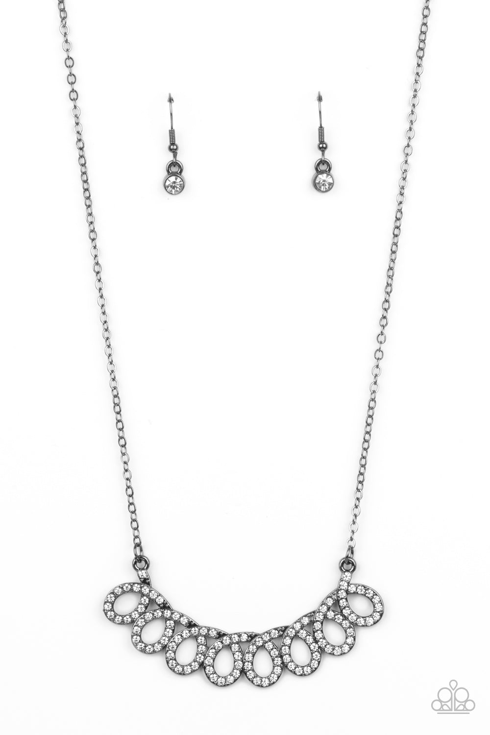 Paparazzi Timeless Trimmings - Black Necklace - A Finishing Touch Jewelry