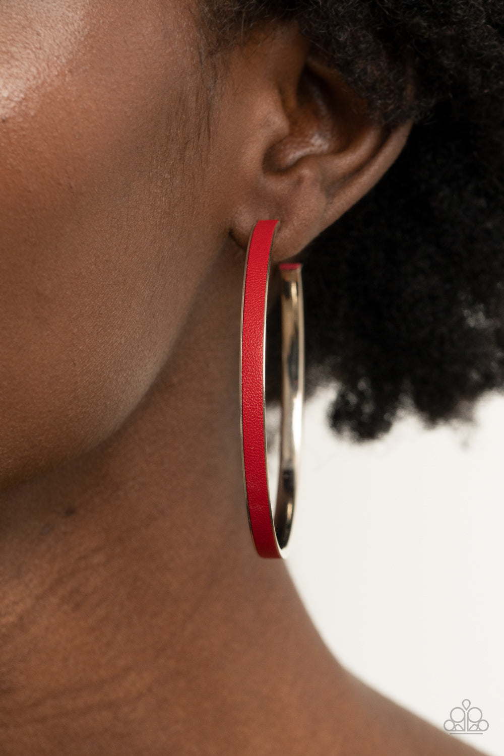 Paparazzi Fearless Flavor - Red Earrings - A Finishing Touch Jewelry
