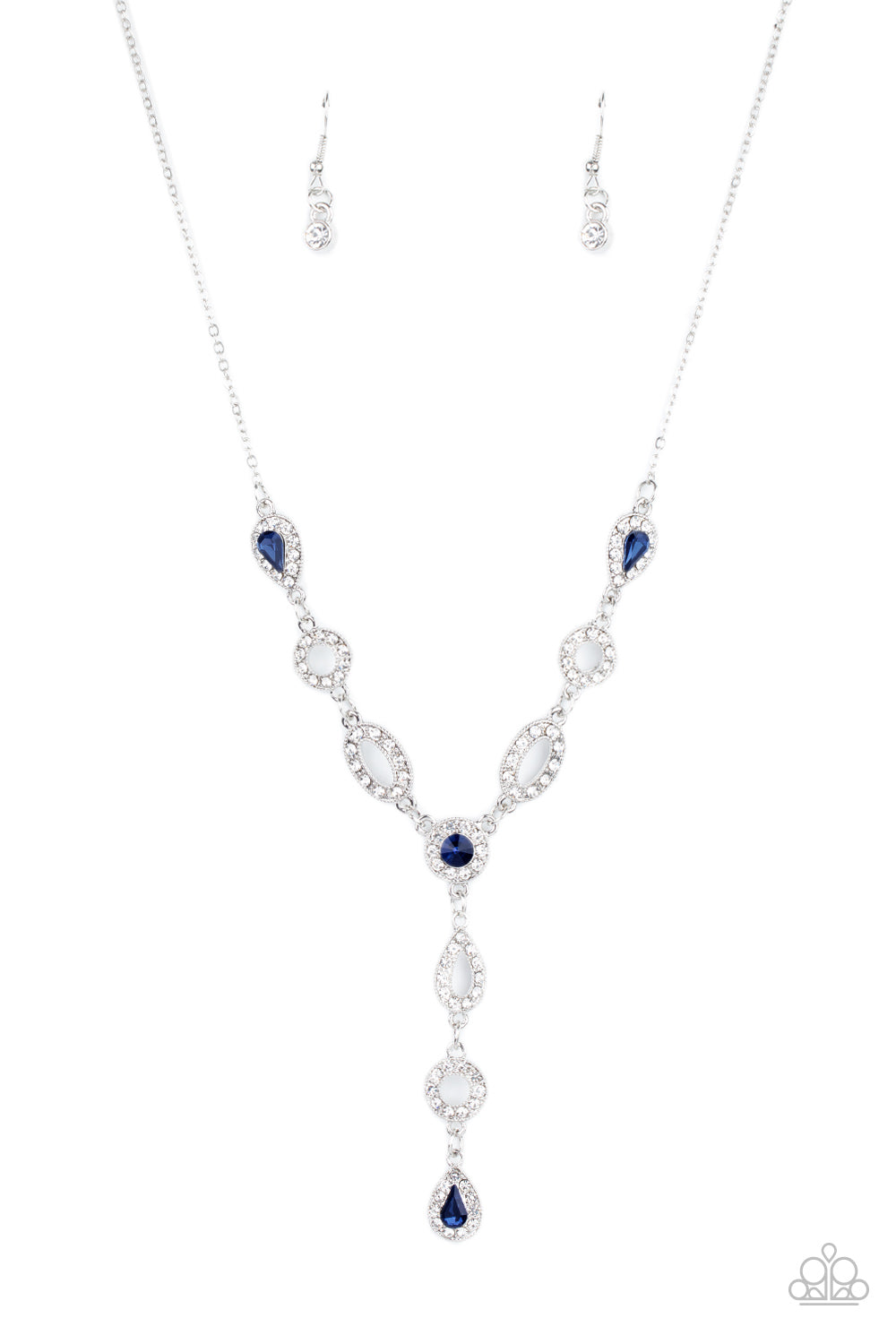Paparazzi Royal Redux - Blue Necklace - A Finishing Touch Jewelry