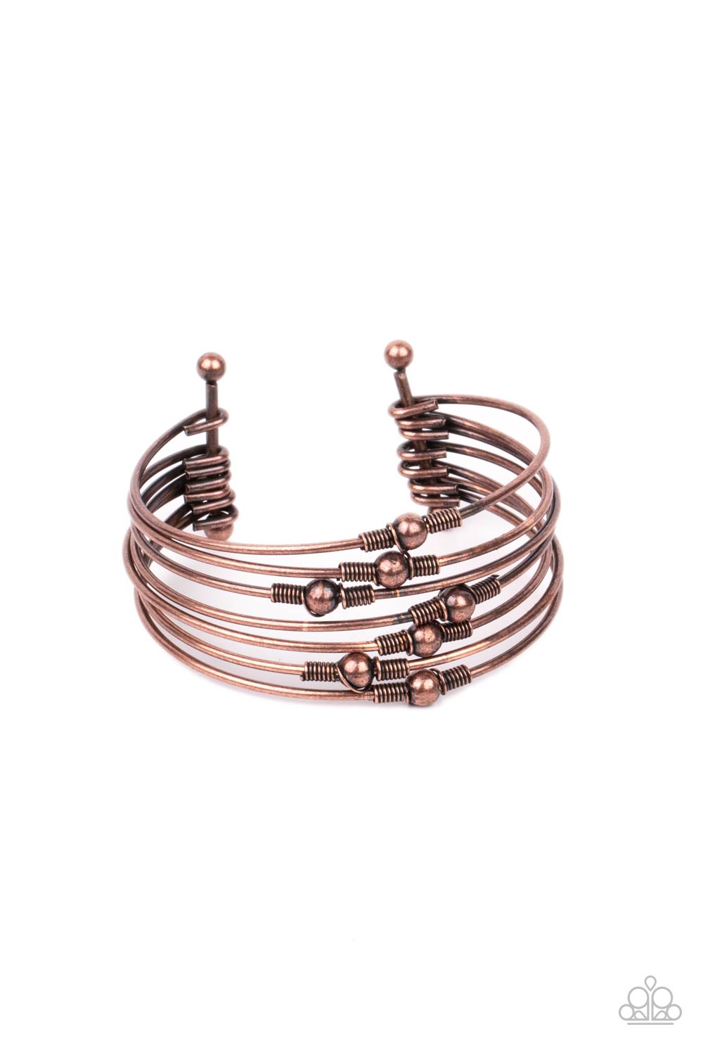 Paparazzi Industrial Intricacies - Copper Bracelet - A Finishing Touch Jewelry