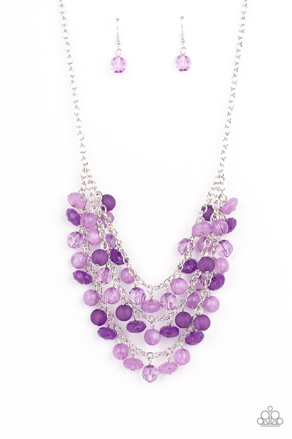 Paparazzi Fairytale Timelessness - Purple Necklace - A Finishing Touch Jewelry