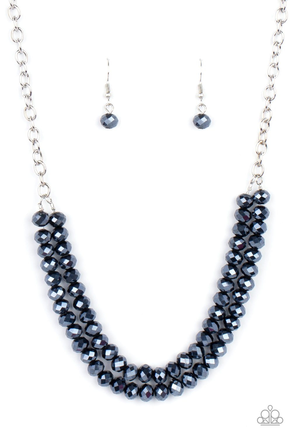 Paparazzi May The FIERCE Be With You - Blue Necklace - A Finishing Touch Jewelry
