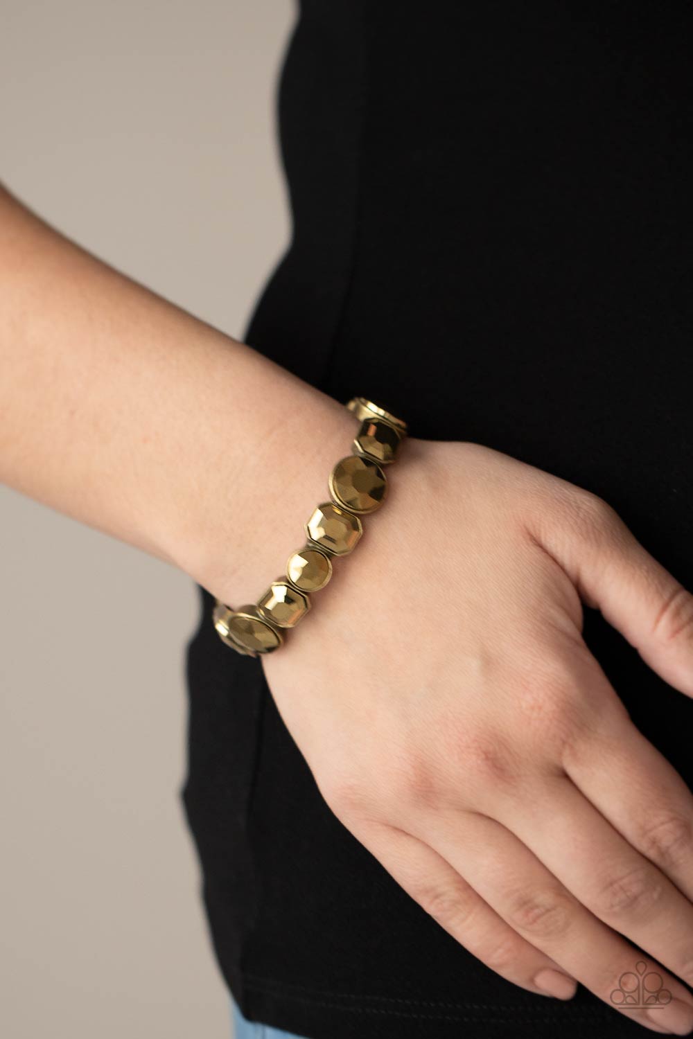 Paparazzi Extra Exposure - Brass Bracelet - A Finishing Touch Jewelry