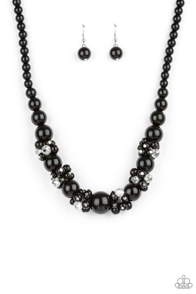 Paparazzi All Dolled UPSCALE - Black Necklace - A Finishing Touch Jewelry