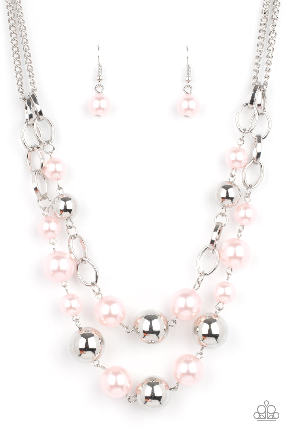 Paparazzi COUNTESS Your Blessings - Pink Necklace - A Finishing Touch Jewelry
