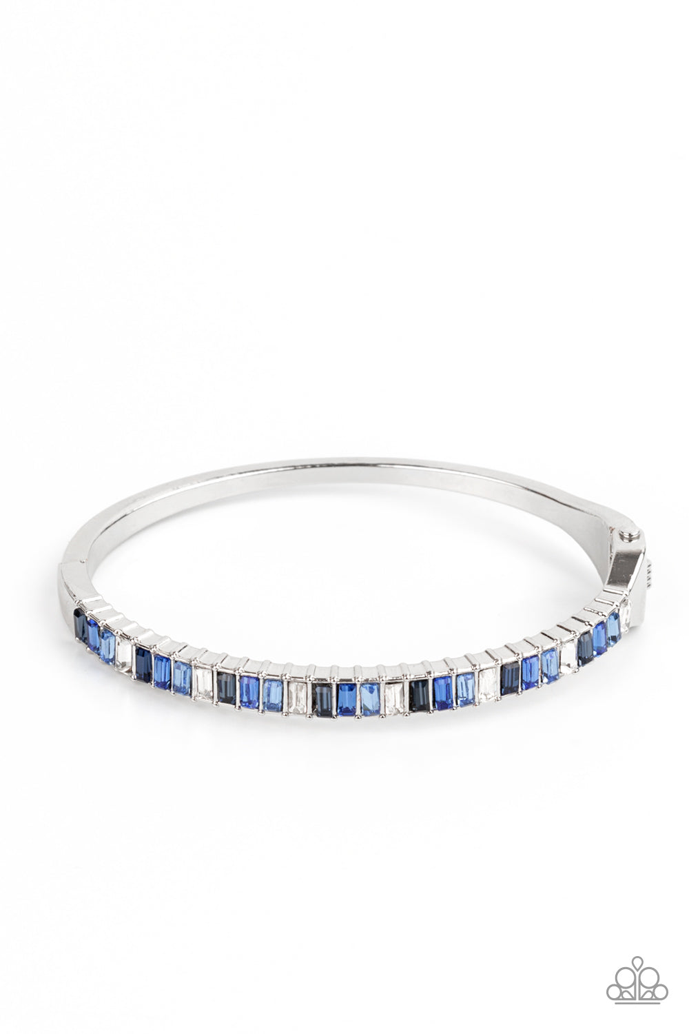 Paparazzi Toast to Twinkle - Blue Bracelet - A Finishing Touch Jewelry