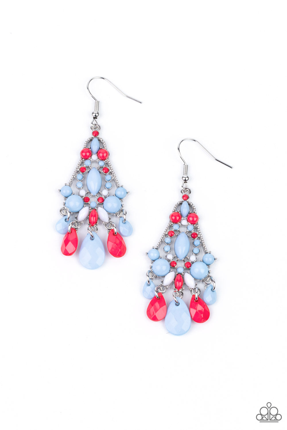 Paparazzi STAYCATION Home - Multi Earrings - A Finishing Touch Jewelry