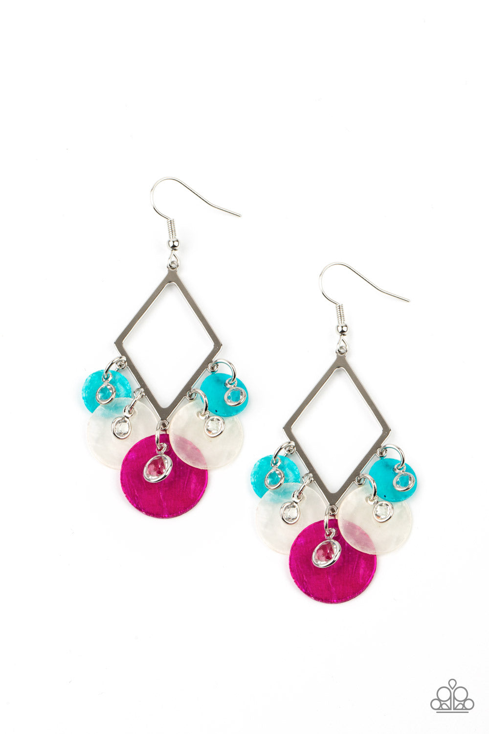 Paparazzi Pomp And Circumstance - Multi Earrings - A Finishing Touch Jewelry