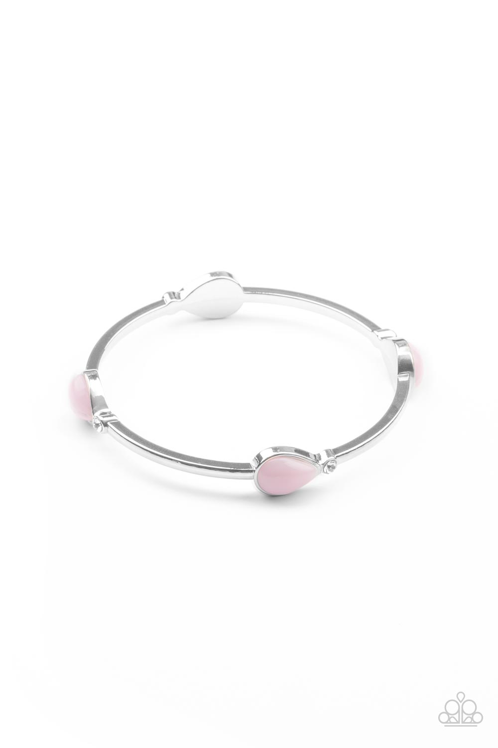Paparazzi Dewdrop Dancing - Pink Bracelet - A Finishing Touch Jewelry