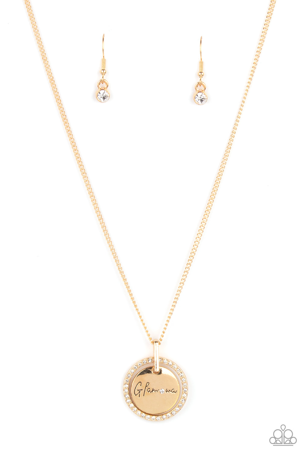 Paparazzi Glam-ma Glamorous - Gold Necklace - A Finishing Touch Jewelry