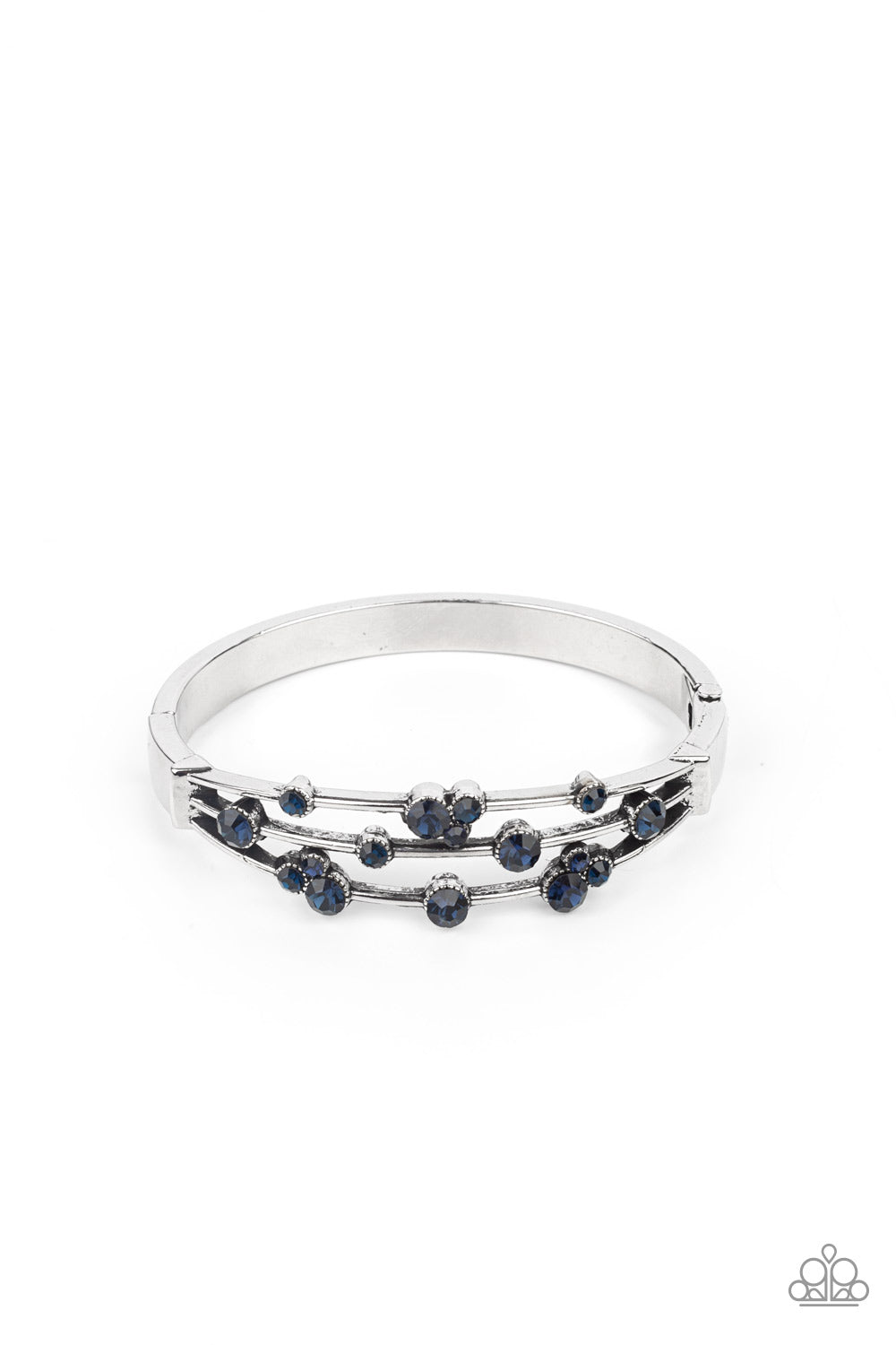 Paparazzi Cosmic Candescence - Blue Bracelet - A Finishing Touch Jewelry