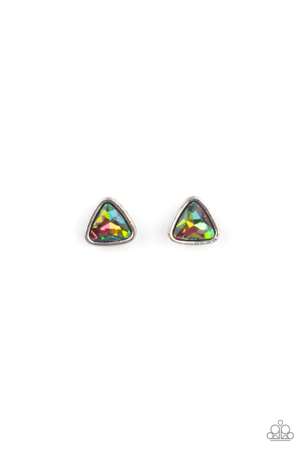 Paparazzi Starlet Shimmer Oil Spill Post Earrings - A Finishing Touch Jewelry