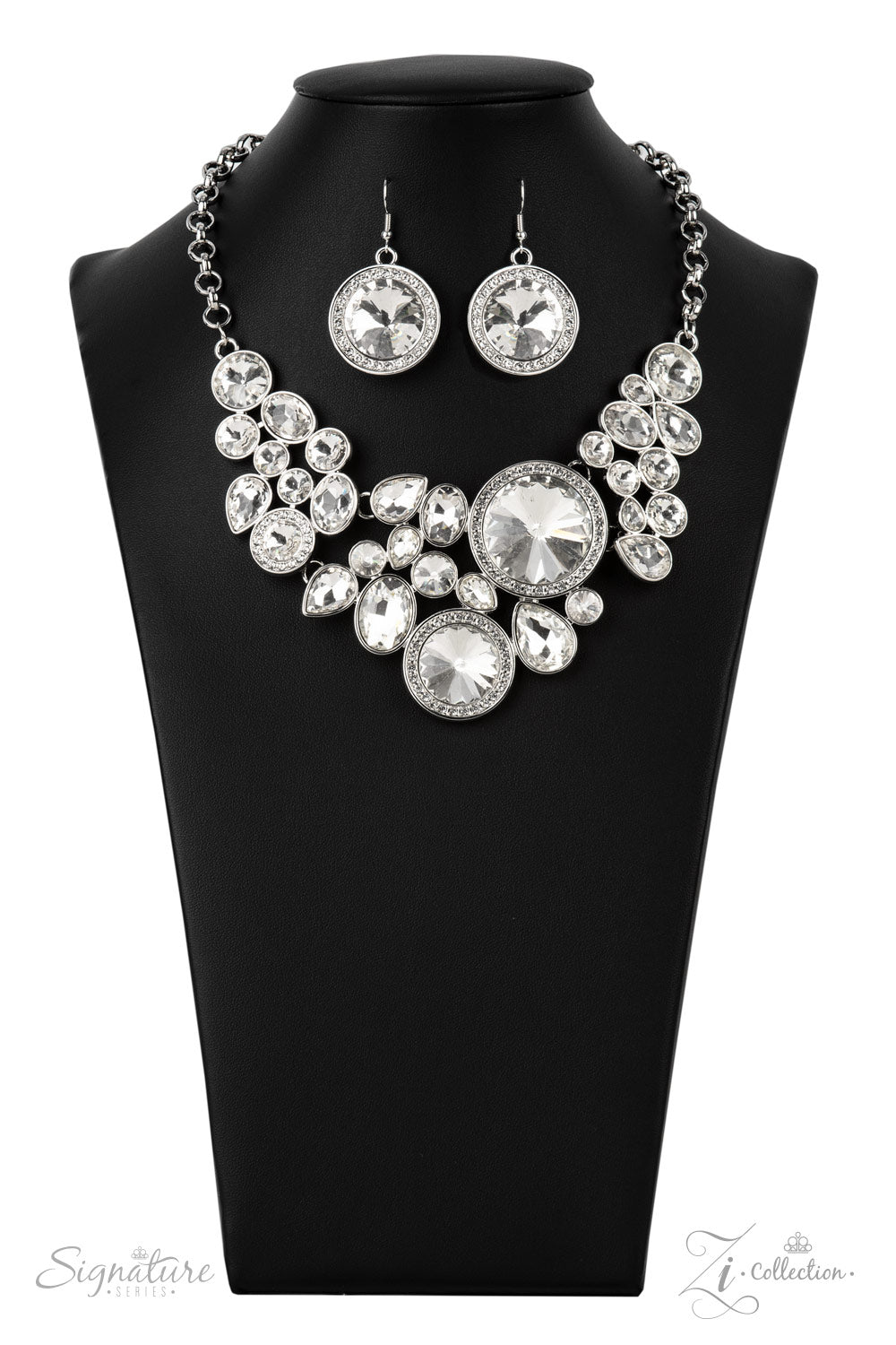 Paparazzi The Danielle 2021 Zi Collection White Necklace - A Finishing Touch Jewelry
