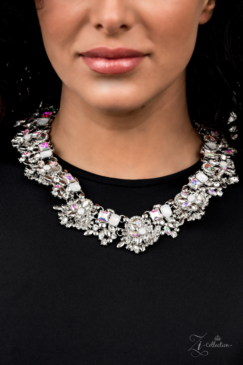 Paparazzi Exceptional 2021 Zi Collection Iridescent Necklace - A Finishing Touch Jewelry