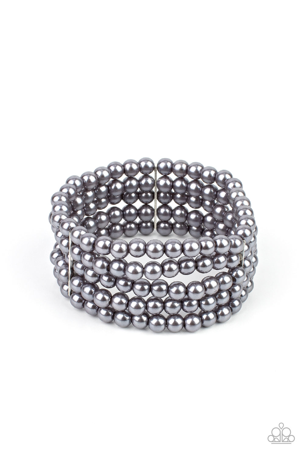 Paparazzi A Pearly Affair Silver Bracelet A Finishing Touch Jewelry Paparazzi jewelry images