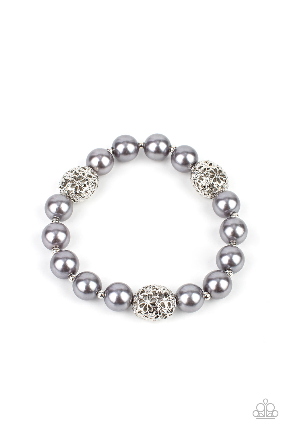 Paparazzi Upscale Whimsy - Silver Bracelet - A Finishing Touch Jewelry