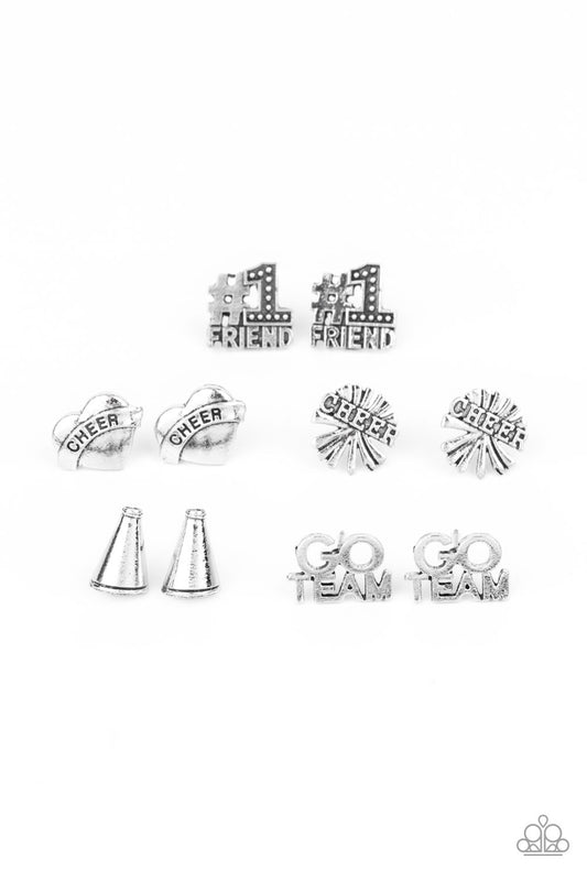 Paparazzi Starlet Shimmer Cheerleader Inspired Earrings - A Finishing Touch Jewelry