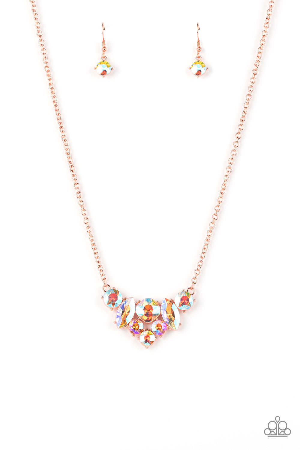 Paparazzi Lavishly Loaded - Copper Necklace - A Finishing Touch Jewelry