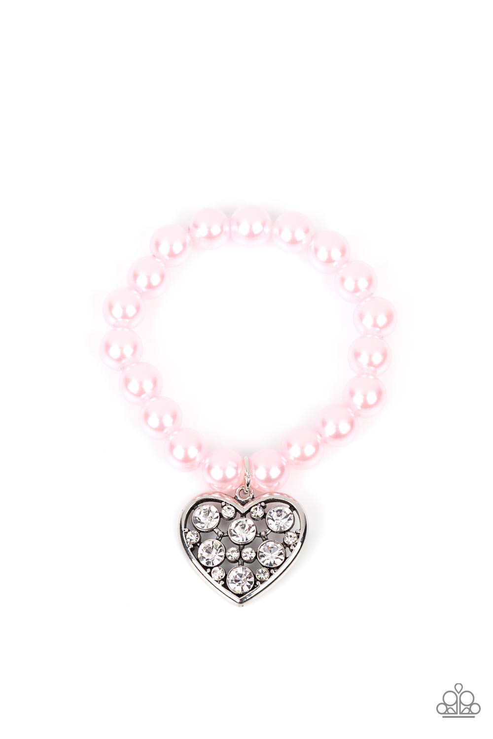 Paparazzi Cutely Crushing - Pink Bracelet - A Finishing Touch Jewelry