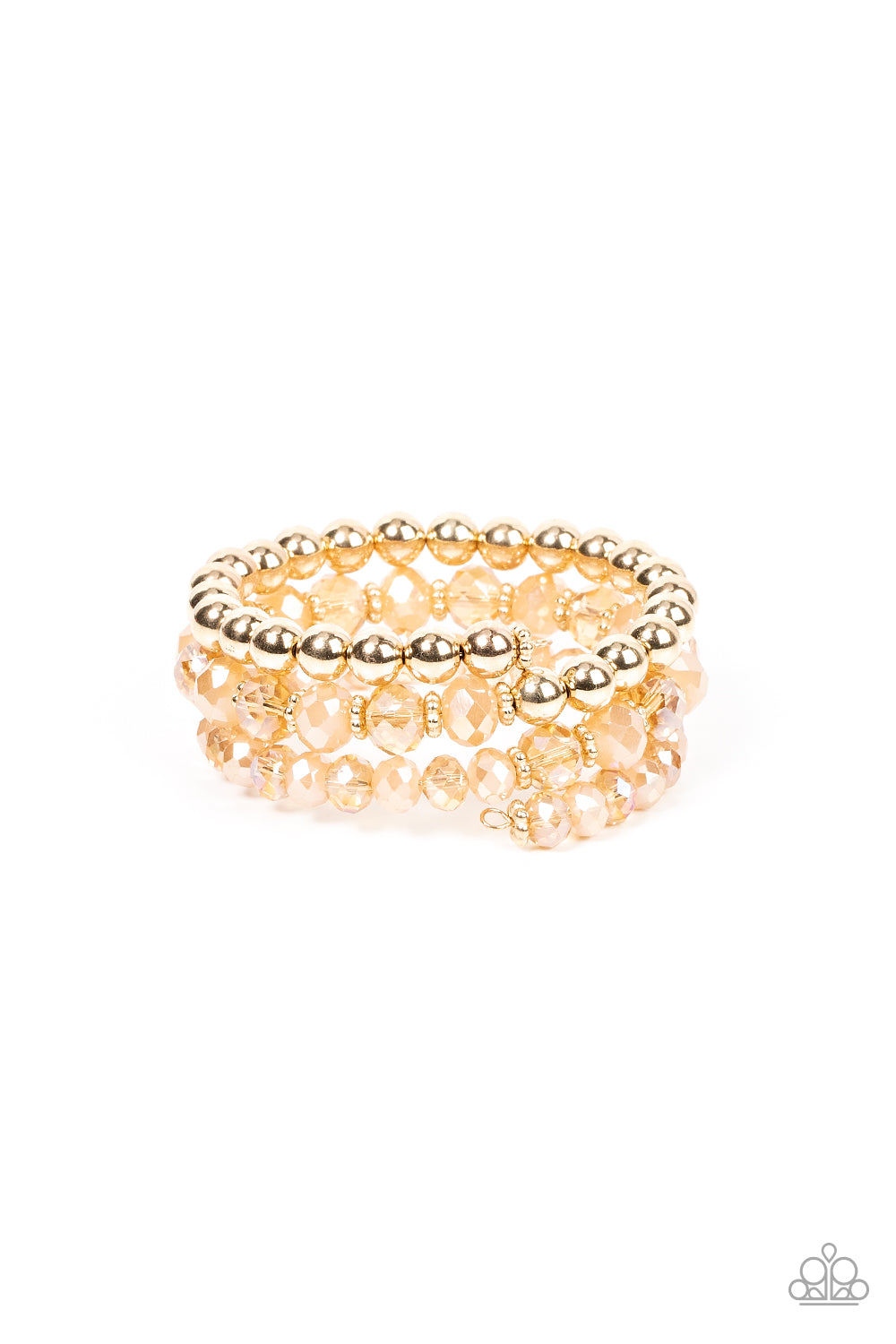 Paparazzi Gimme Gimme - Gold Bracelet - A Finishing Touch Jewelry