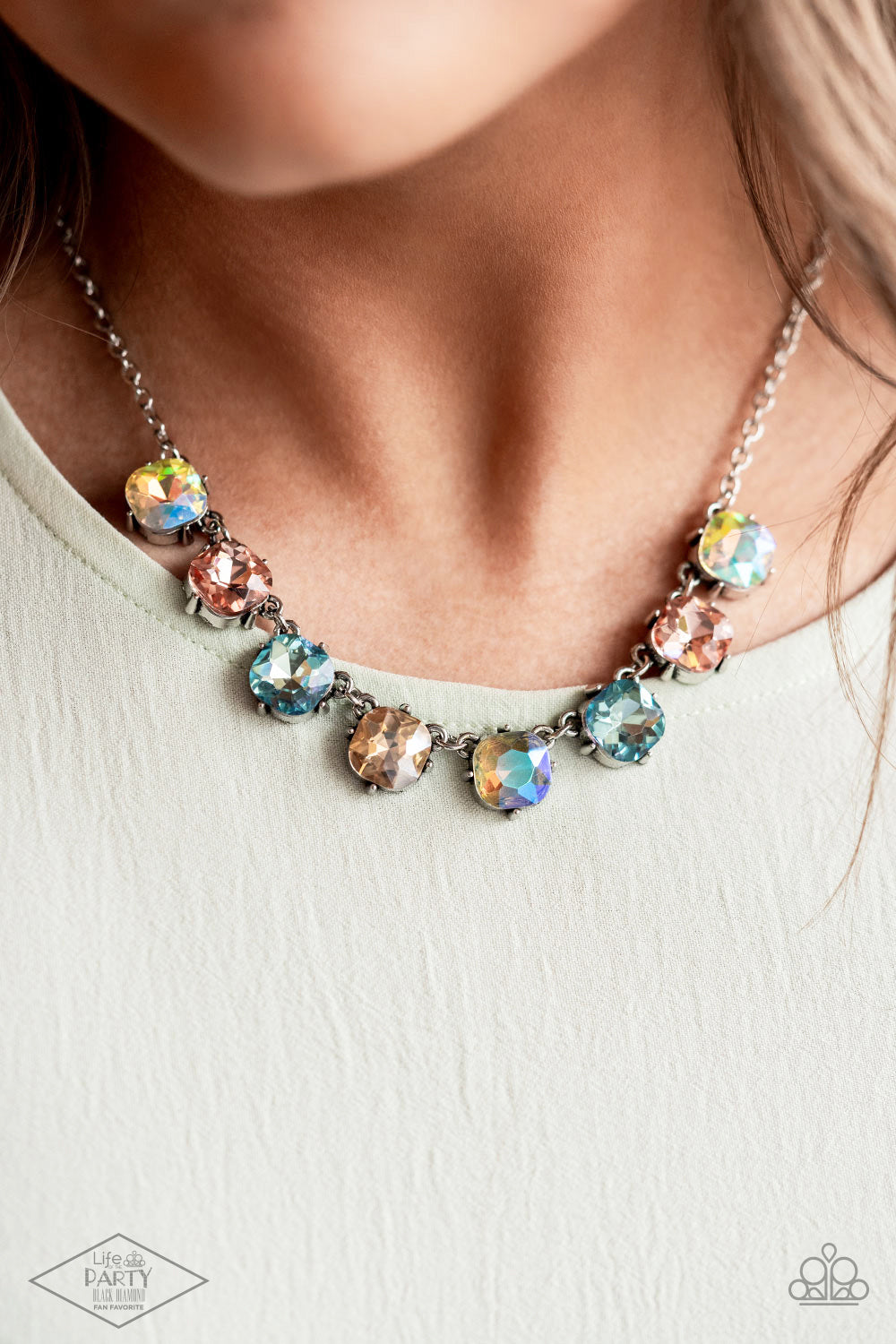 Paparazzi Dreamy Decorum - Multi Necklace - A Finishing Touch Jewelry
